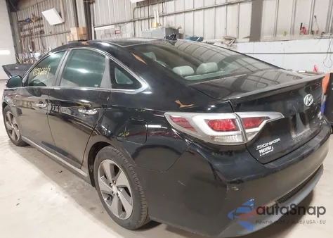 2016 Hyundai Sonata Hybrid Limited из США, поврежденный, VIN KMHE34L17GA026247